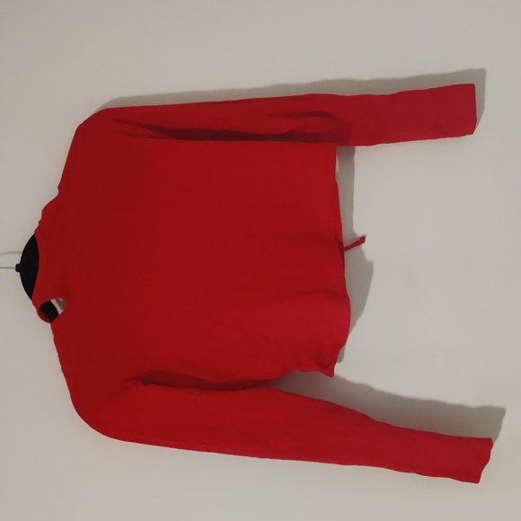 Halter neck long sleeve shirt - Picture 1 of 2